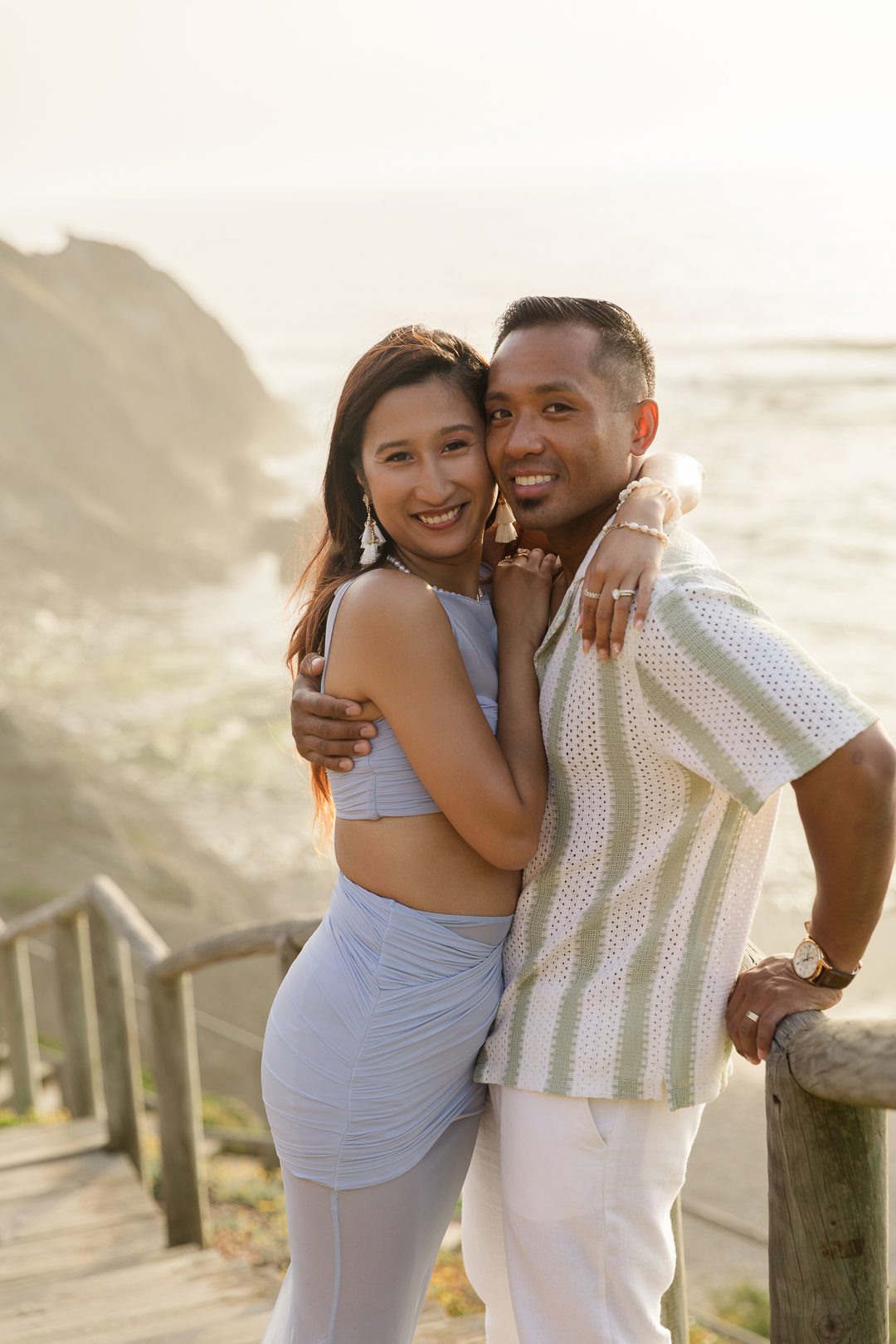 Algarve Portugal couples photoshoot on the west coast beach