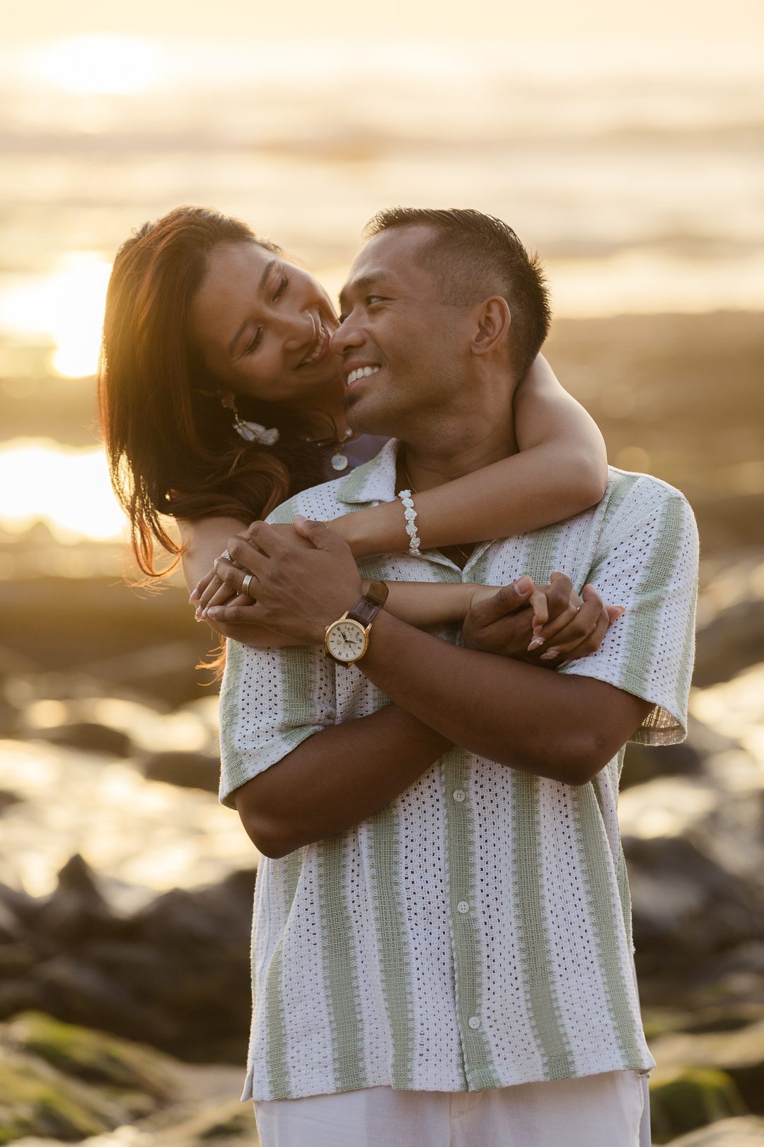destination couple shoot algarve Portugal ocean cliffs sunset