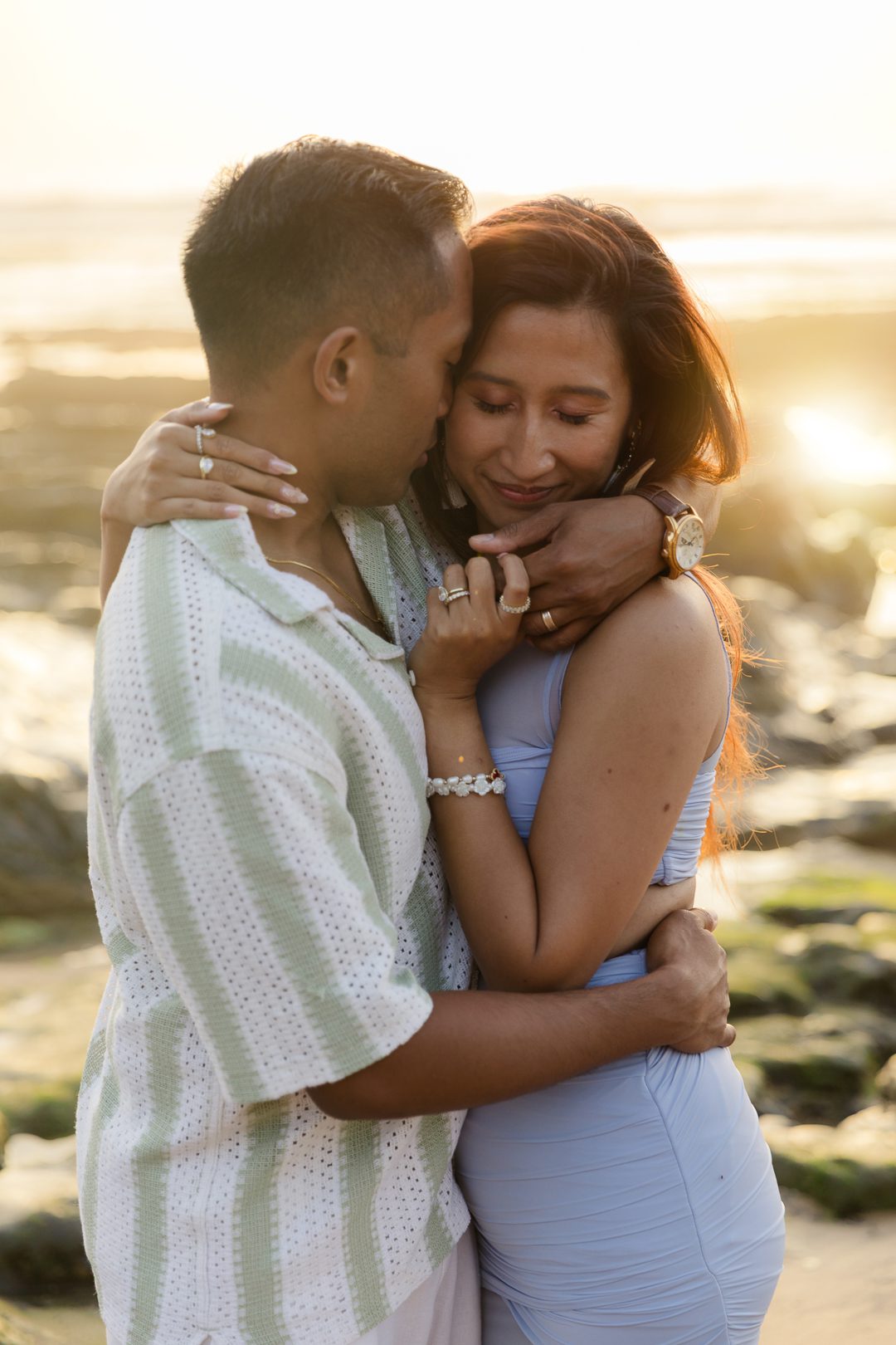 Portugal lifestyle photographer, engagement session, Algarve beach