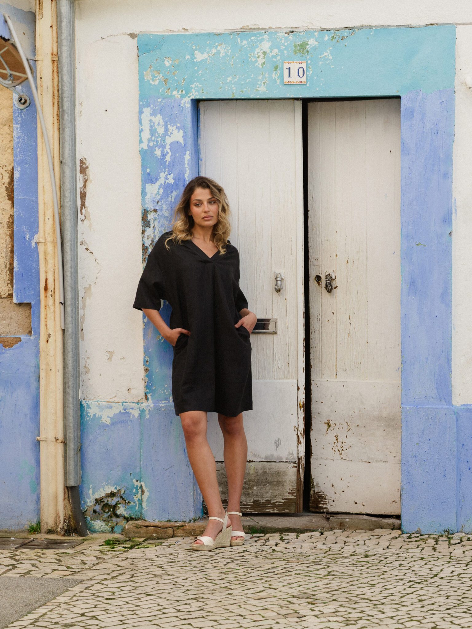 spring summer fashion campaign shot in Portugal, Portugal fashion photographer