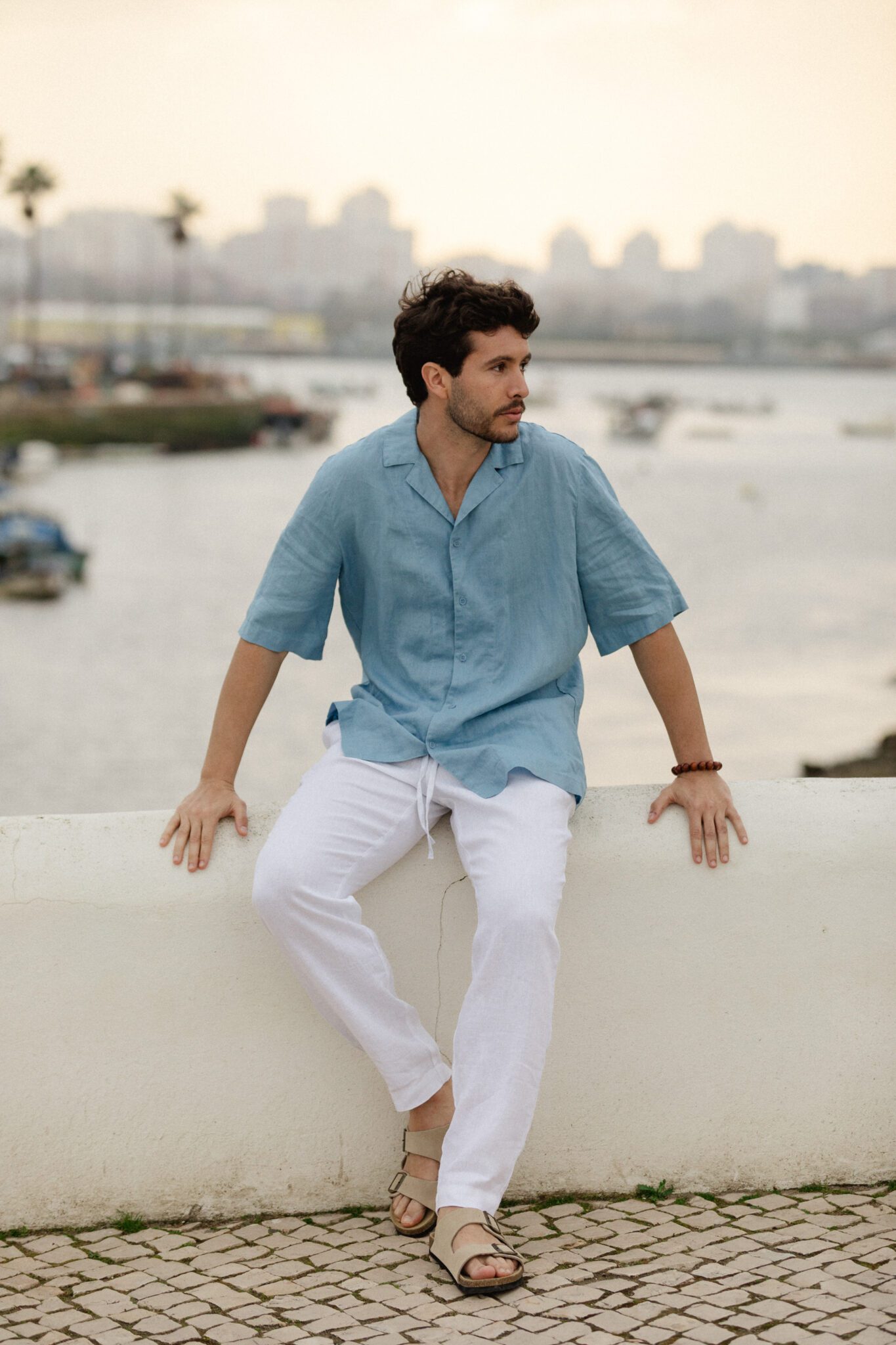 spring summer fashion campaign shot in Portugal, Portugal fashion photographer