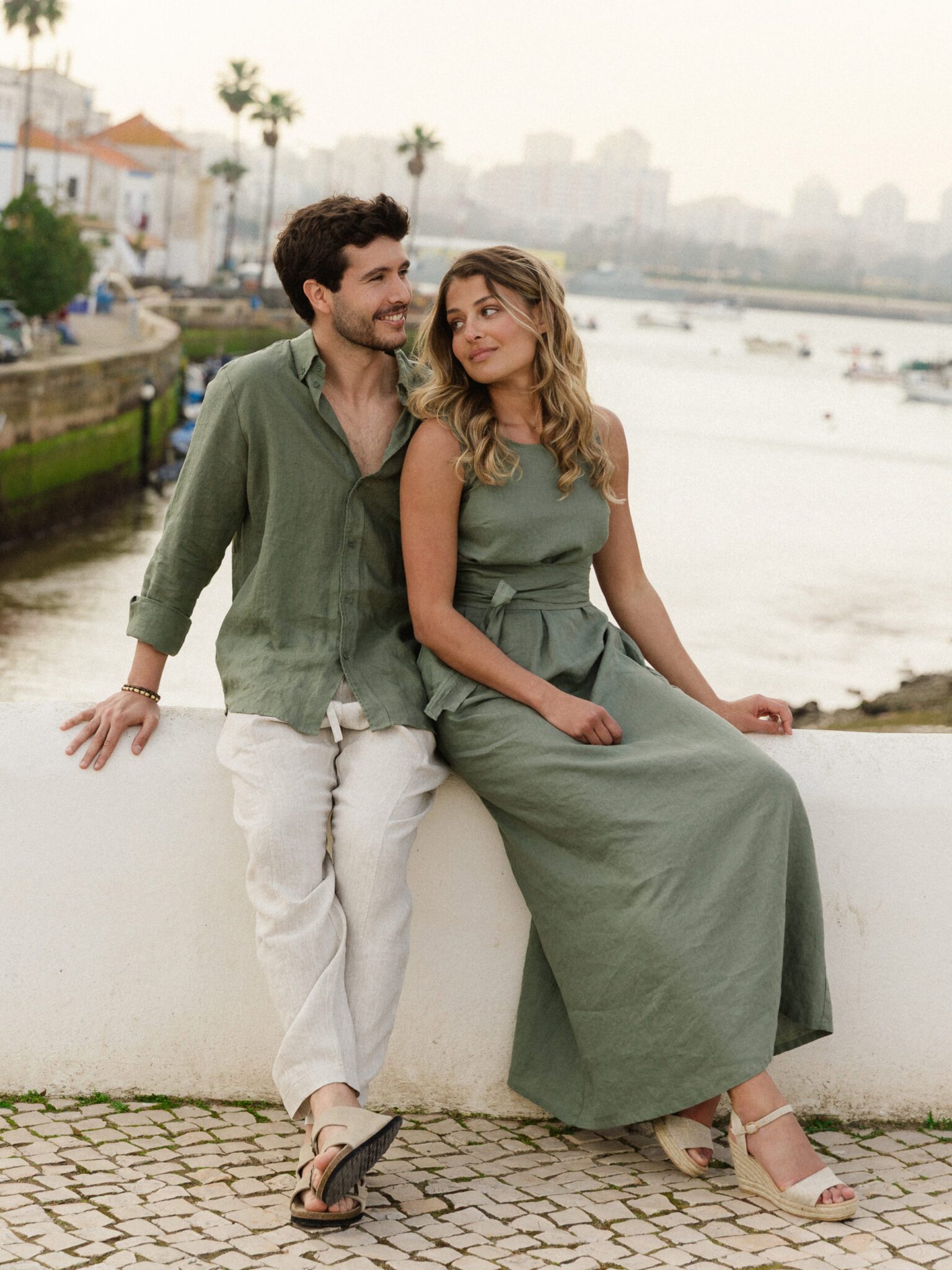 spring summer fashion campaign shot in Portugal, Portugal fashion photographer
