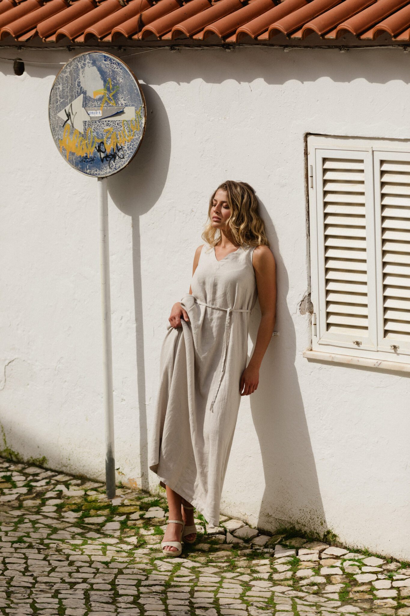 spring summer fashion campaign shot in Portugal, Portugal fashion photographer