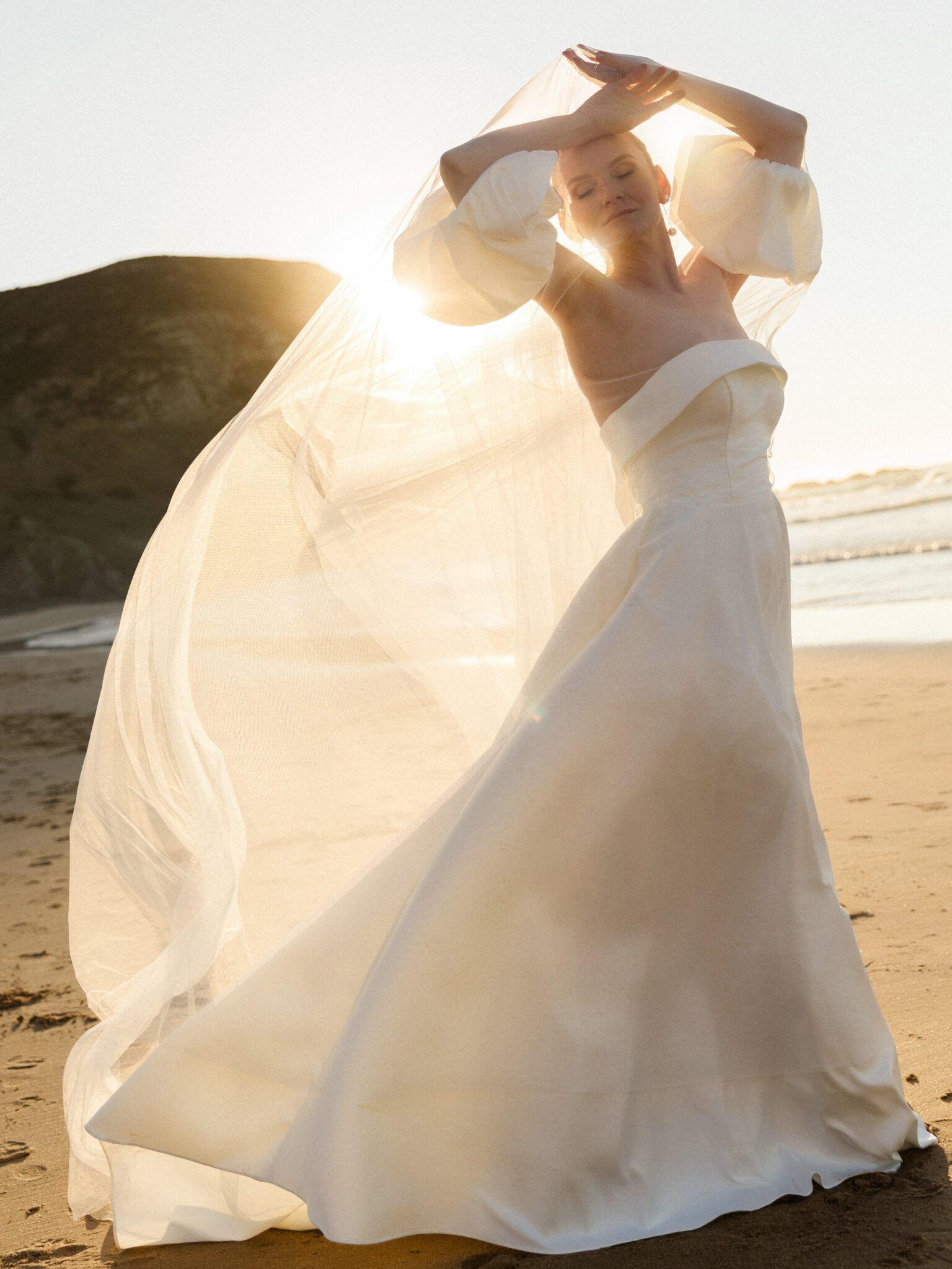 Etherial bridal portraits in Portugal

