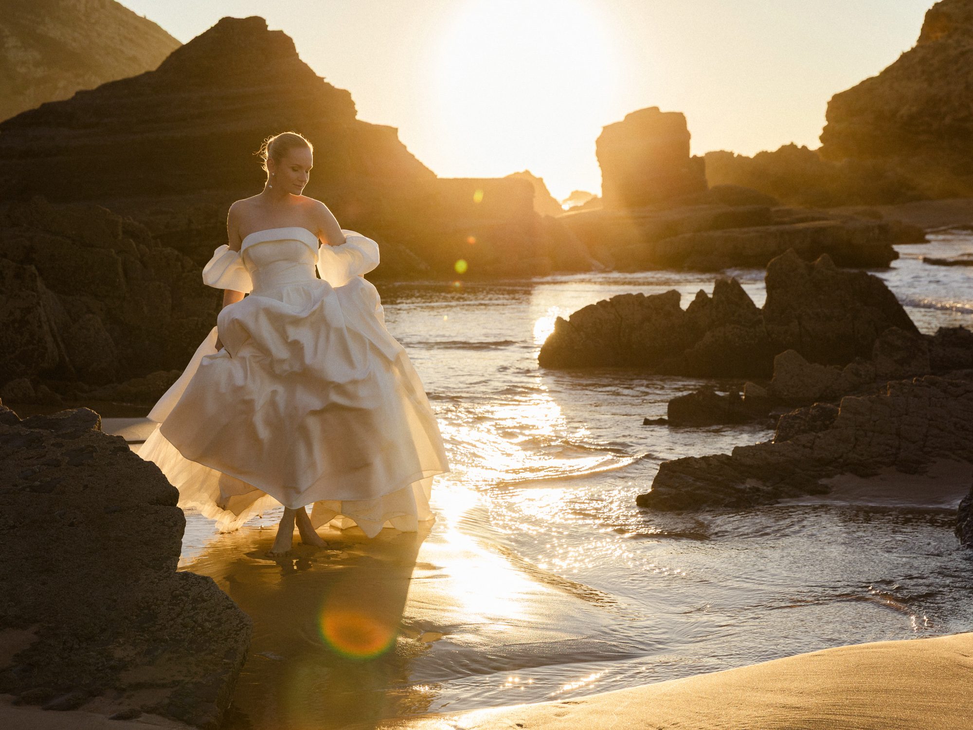 Etherial bridal portraits in Portugal
